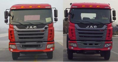 Jianghuai brand automobiles HFC3311ZXPP2K4H38AF Flat dump truck