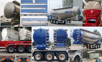 Ruijiang  WL9407GFLM Aluminum alloy medium density powder material transportation semi-trailer