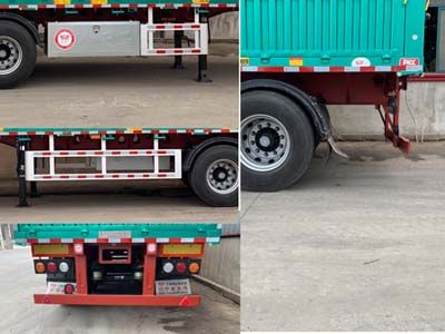 Juntong  JTM9402 Railboard transport semi-trailer