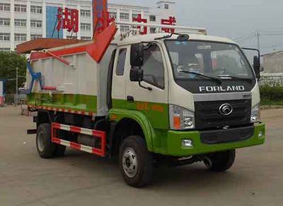 Zhongqi Liwei brand automobiles HLW5100ZDJH Compressed docking garbage truck