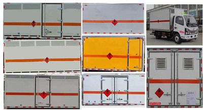 Zhuanwei  HTW5045XRYE6 Flammable liquid box transport vehicle