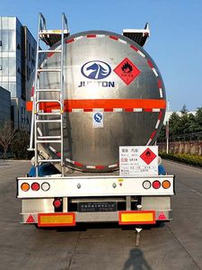 Juntong  JF9400GYYD Aluminum alloy oil transport semi-trailer