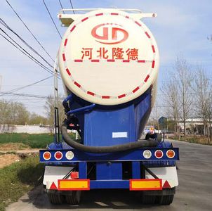 Longzhuan brand automobiles JLD9400GFL Medium density powder material transportation semi-trailer