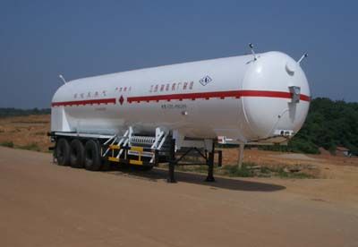 Wufeng  JXY9407GDY Low temperature liquid transport semi-trailer