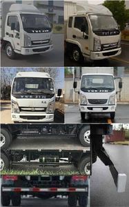 Yuejin  SH5042CCYKBDBNZ Grate type transport vehicle