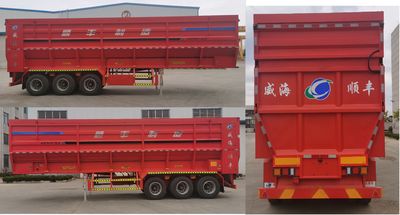 Lu Lu Tong  WSF9401ZLS Bulk grain transportation semi-trailer