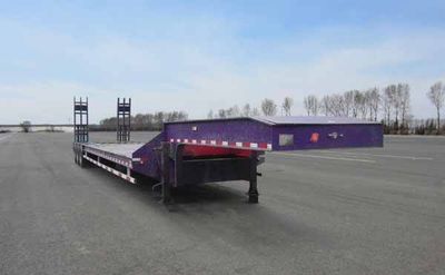 Guangtongda brand automobiles JKQ9404TDP Low flatbed semi-trailer