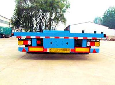 Guangtongda brand automobiles JKQ9404TDP Low flatbed semi-trailer