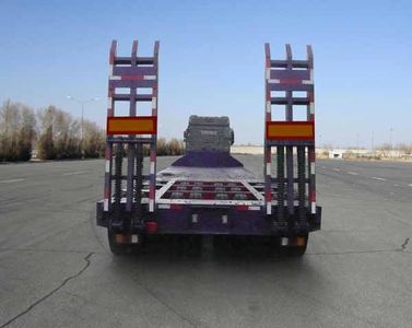 Guangtongda brand automobiles JKQ9404TDP Low flatbed semi-trailer