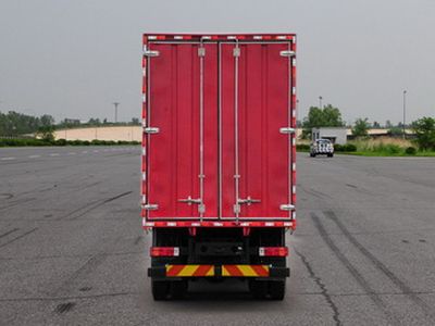 Jiefang Automobile CA5310XXYP63K2L6T4A1E1 Flat headed diesel box transport vehicle