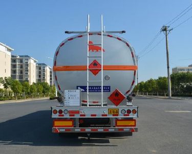 Ouman  HFV9408GRYD Aluminum alloy flammable liquid tank transport semi-trailer