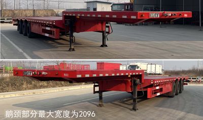 Euler Tiger  KHY9400TDP Low flatbed semi-trailer