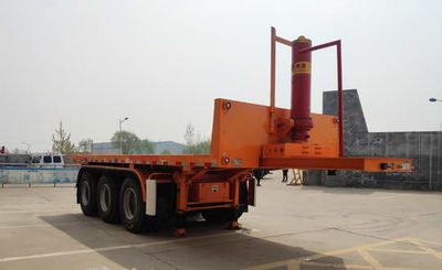 Zhongyun Changda brand automobiles XSQ9407ZZXP Flat dump semi-trailer