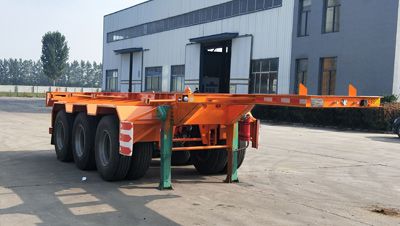 Linsheng Industrial Brand Automobile XCD9400TWY Transport semi-trailer of dangerous goods tank frame