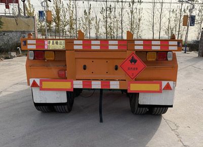 Linsheng Industrial Brand Automobile XCD9400TWY Transport semi-trailer of dangerous goods tank frame