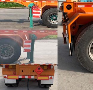 Linsheng Industrial Brand Automobile XCD9400TWY Transport semi-trailer of dangerous goods tank frame