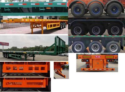 Mingwei  CMW9400TPBQ Flat semi-trailer