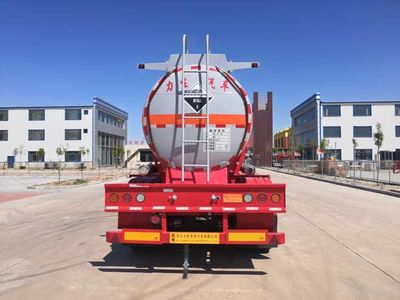 Lisheng  HLS9400GFW Tank transport semi-trailer for corrosive substances