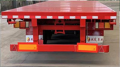 Lujia  JSF9401TDP Low flatbed semi-trailer