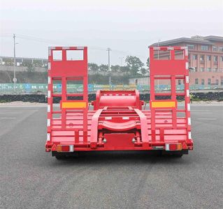 Zhongte  QYZ9370TDP Low flatbed semi-trailer