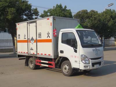 Jiangte brand automobiles JDF5030XZWSH Miscellaneous dangerous goods box transport vehicle