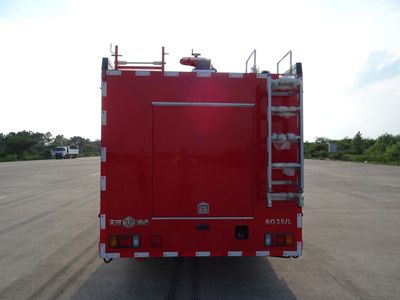 Tianhe  LLX5105GXFSG35L Water tank fire truck