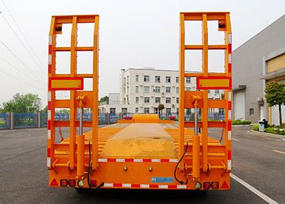 Shaoye  SGQ9400TDP Low flatbed semi-trailer