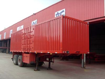 Jinwan LXQ9190XXYBox transport semi-trailer