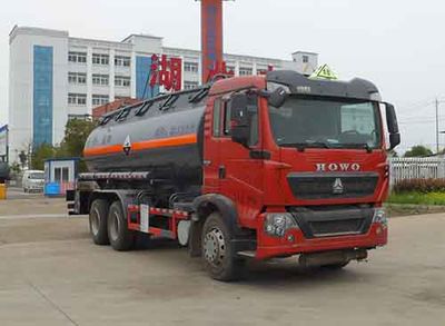 Zhongqi Liwei brand automobiles HLW5250GFWZZ5 Tank transport vehicle for corrosive substances