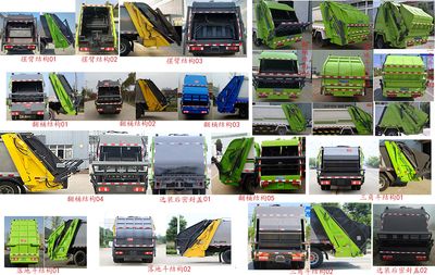 Kaili Feng  KLF5040ZYSC6 Compressed garbage truck