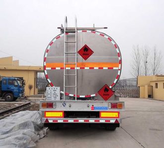 Mastercard SDW9404GRYA Aluminum alloy flammable liquid tank transport semi-trailer