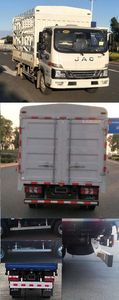 Jianghuai brand automobiles HFC5041CCYB33K1C7S Grate type transport vehicle