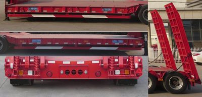 Yangjia  LHL9374TDP Low flatbed semi-trailer