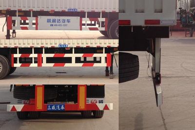 Sanwei  WQY9350XYK Wing opening box semi-trailer