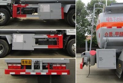 Zhongqi Liwei brand automobiles HLW5075GRYEQ6 Flammable liquid tank transport vehicle