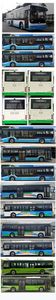 Chinese license plate cars TEG6105BEV26 Pure electric city buses