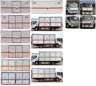 Dali  DLQ5120XFWCA6 Corrosive goods box transport vehicle