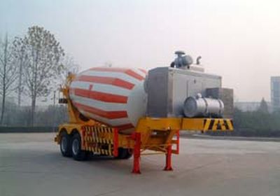 Hongqi  JHK9400GJB Concrete mixing and transportation semi-trailer