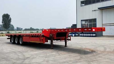 Tongshunda  QNM9400TDP Low flatbed semi-trailer