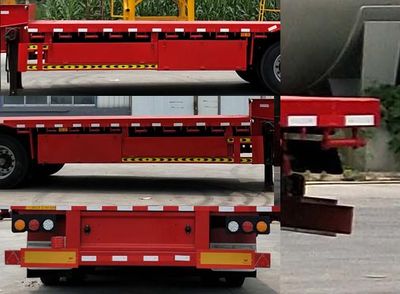 Tongshunda  QNM9400TDP Low flatbed semi-trailer