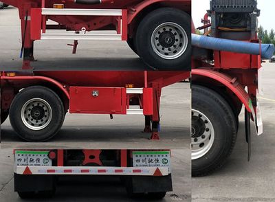 Chiheng Kyushu  CHV9401GFL Medium density powder material transportation semi-trailer