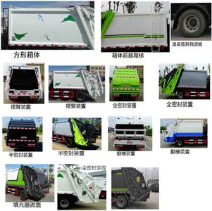 Cheng Li  CL5120ZYS6HB Compressed garbage truck