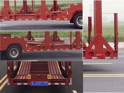 Guangda Hongyuan brand automobiles GHY9150TCL Central axle vehicle transport trailer