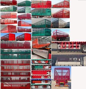 Hongxintong brand automobiles HXT9400CCY Gantry transport semi-trailer