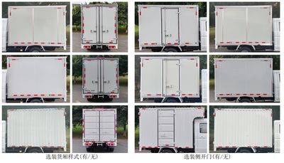 Xinyuan brand automobiles JKC5031XXYS6X2 Box transport vehicle