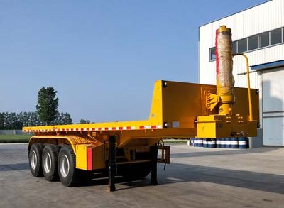 Huawei Xiangyun CYX9405ZZXPFlat dump semi-trailer