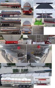 Changhua  HCH9400GDG Tank transport semi-trailer for toxic and infectious substances