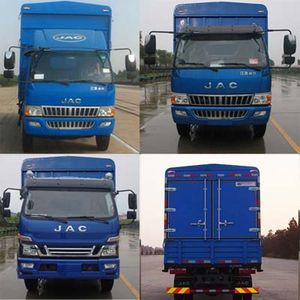 Jianghuai brand automobiles HFC5160CCYP91K1E1V Grate type transport vehicle