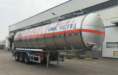 Mastercard SDW9409GRYB Flammable liquid tank transport semi-trailer