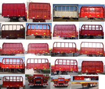 Tianjun Dejin brand automobiles TJV9400TPBH Flat transport semi-trailer